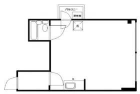 東カングランドマンション池袋キャッスルの基準階図面