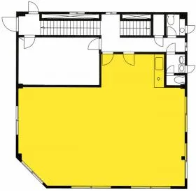 池袋宝エステートビルの基準階図面