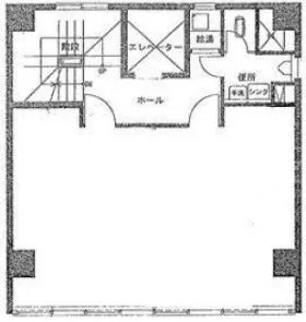 さたけ第2ビルの基準階図面