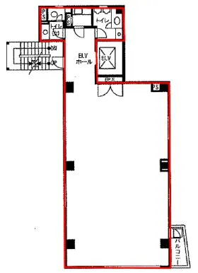 ファイブアネックスの基準階図面