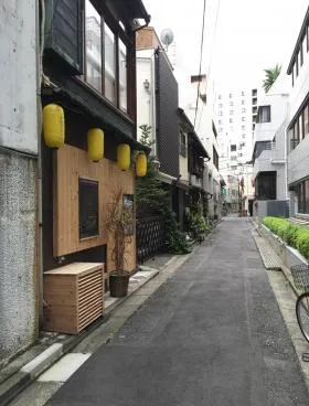 築地2丁目飲食店舗の外観