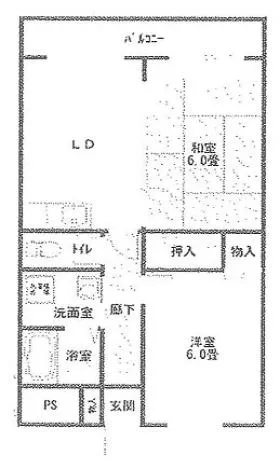 平英ビルの基準階図面