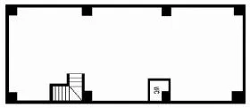 第2岡村ビルの基準階図面