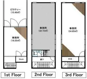 GCビルの基準階図面