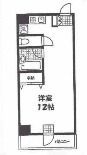 プラーズ相武台の基準階図面