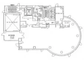 北池袋ビル本館の基準階図面