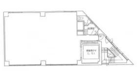(仮称)北池袋別館ビルの基準階図面