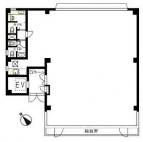 赤坂STビルの基準階図面