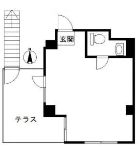 ダイヤハイツ千駄木の基準階図面