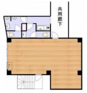 第2野口ビルの基準階図面