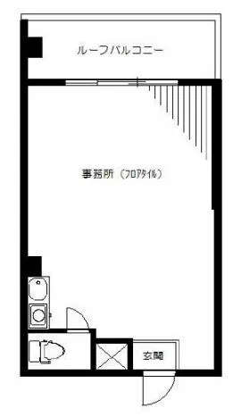 ライオンズマンション赤坂第2の基準階図面