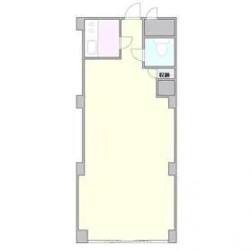 板倉マンションの基準階図面