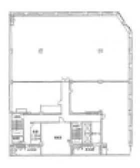 興銀ビルの基準階図面