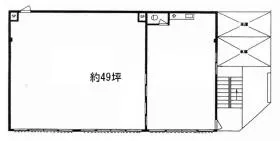 大塚ビルの基準階図面