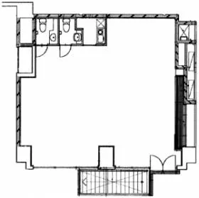 シュパール千代田ビルの基準階図面