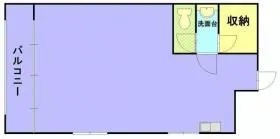 ニュー九段マンションの基準階図面