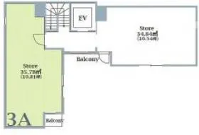 W.学芸大学の基準階図面