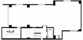 ACE四谷ビルの基準階図面