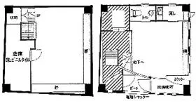 第二龍馬ビルの基準階図面