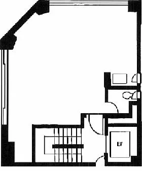 西新橋スタービルの基準階図面