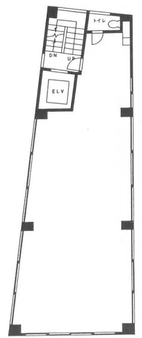 藤間ビルの基準階図面