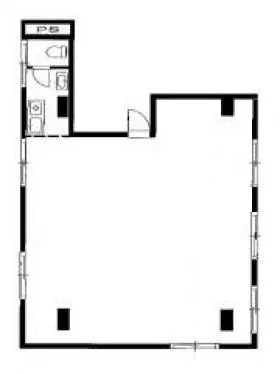 三翔133ビルの基準階図面