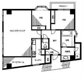 グランポート南青山ビルの基準階図面