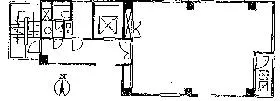 日進ビルの基準階図面