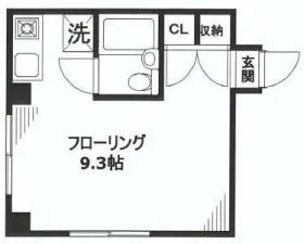 SPACE・HIROの基準階図面