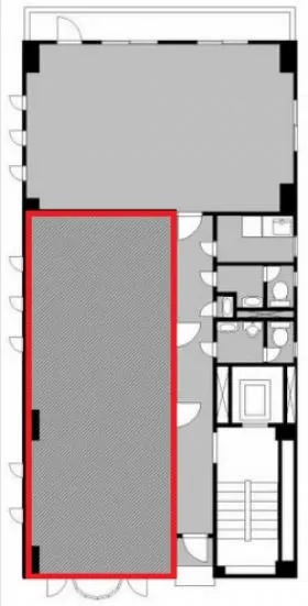 笹塚KNビルの基準階図面