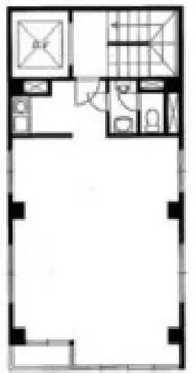 TBBビルの基準階図面