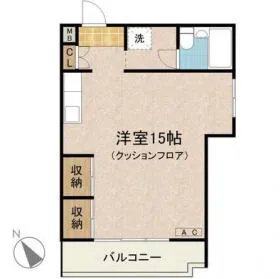 青山マトリックスの基準階図面