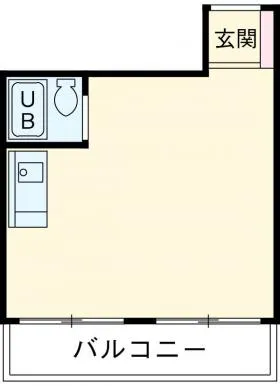 池袋見真ビルの基準階図面