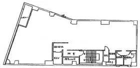 大森ビルの基準階図面
