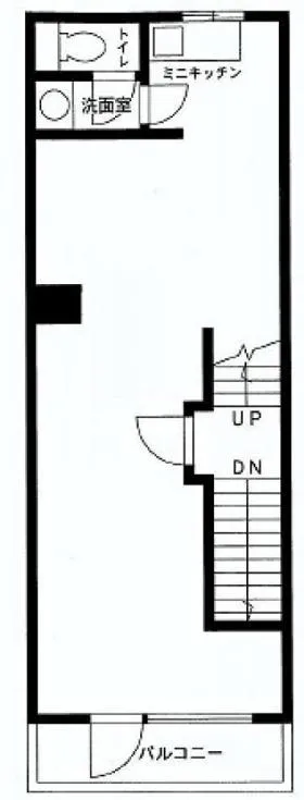 神崎ビルの基準階図面