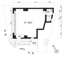 ISHII’S BLDの基準階図面