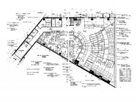 Navi渋谷Ⅱビルの基準階図面