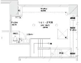 グランドメゾン九段南の基準階図面