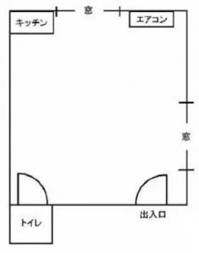 ハレクラニ北青山の基準階図面