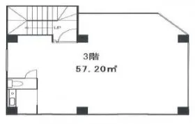 ArkPlace EBISUビルの基準階図面