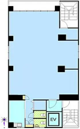 第三遠藤ビルの基準階図面