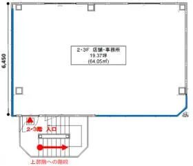 エバーヒルズ池尻大橋の基準階図面