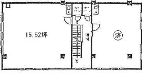 ひたちやビルの基準階図面