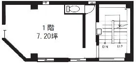 折ビルの基準階図面