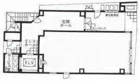 第18シグマビルディング小石川の基準階図面