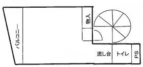 第二織田屋ビルの基準階図面