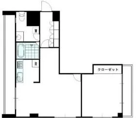 代々木グリーンハイツの基準階図面