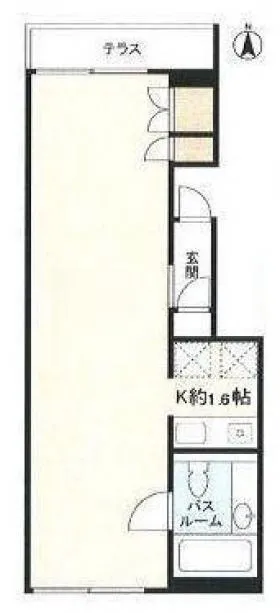 BUENA CASA青葉台の基準階図面