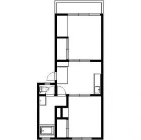 ふじマンションの基準階図面