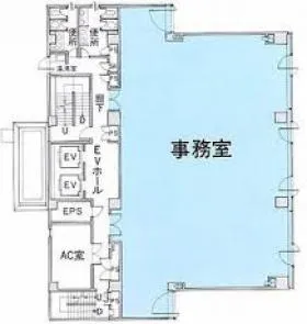 HF中目黒ビルディング(旧大和中目黒)の基準階図面